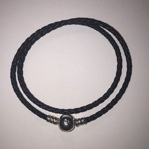 Pandora leather bracelet